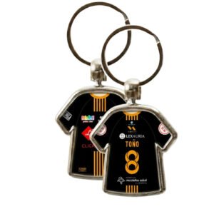 Llavero oficial UD Barbadas negro