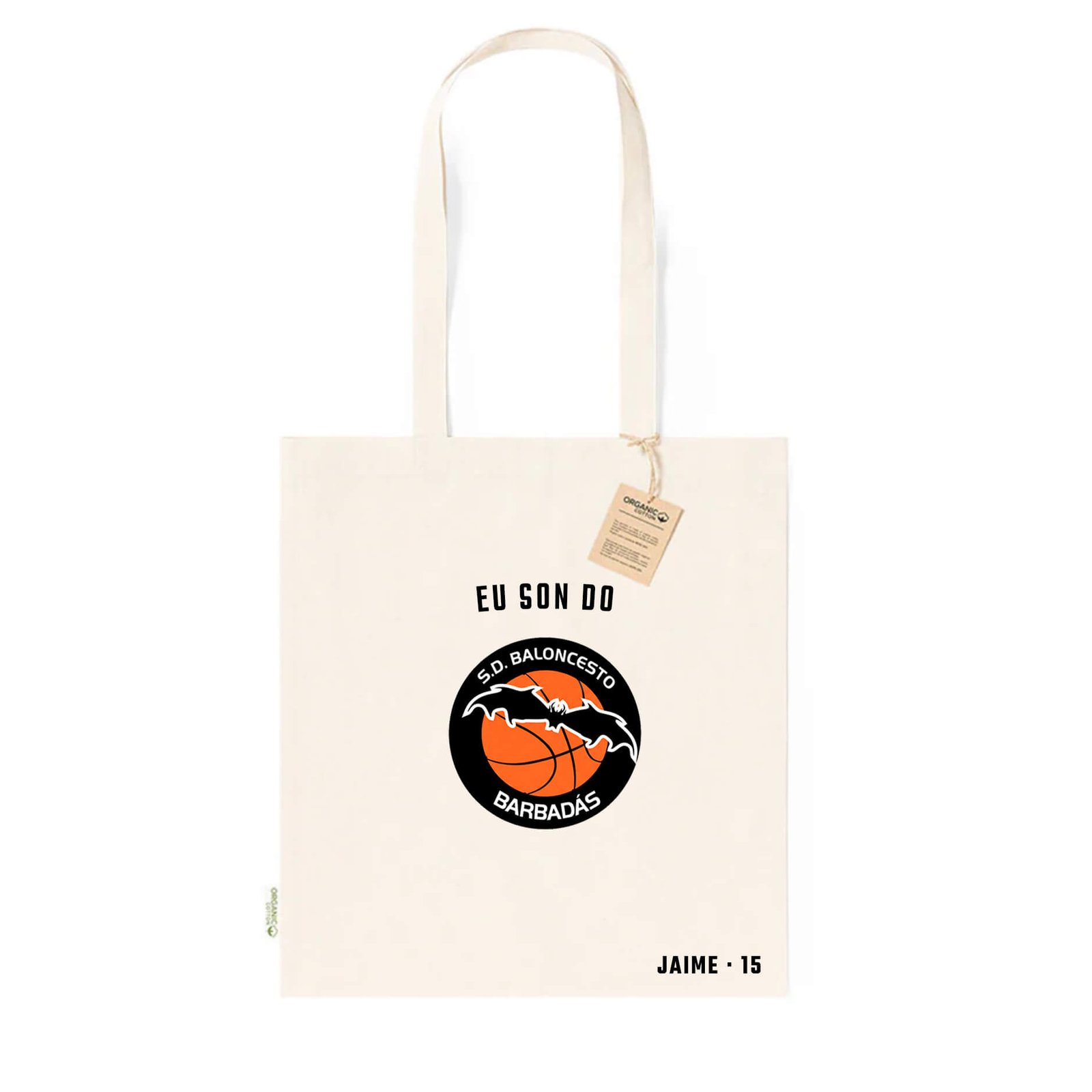 Bolsa Ecológica Modelo Escudo Personalizada - SD Baloncesto Barbadás