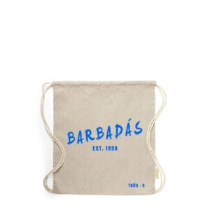 Mochila de Tela Modelo "BARBADÁS" Personalizada - UD Barbadás