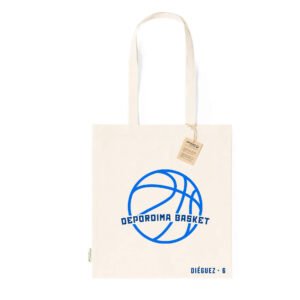 Bolsa Ecológica Modelo Baloncesto Personalizada  - Depordima Basket
