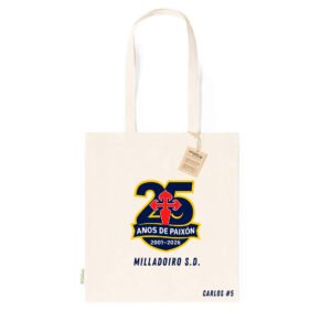 Bolsa Ecológica Modelo Escudo Personalizada  - Milladoiro