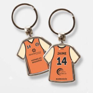 Llavero camiseta Basket SD Baloncesto Barbadás Personalizado - 1ª Equipación