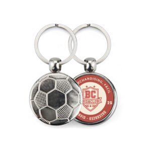 Llavero Metálico Balón Fútbol - BidaClub