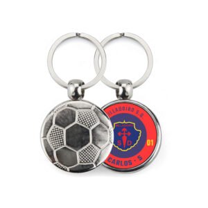 Llavero Metálico Balón Fútbol - Milladoiro