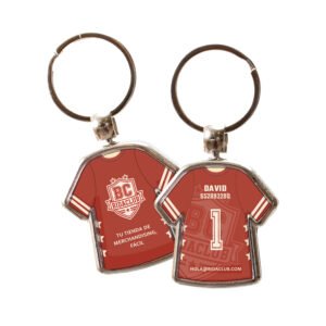 Llavero Camiseta Fútbol Personalizado - BidaClub