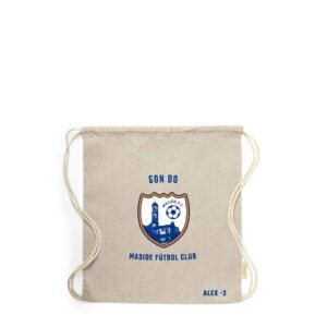 Mochila de Tela Modelo Logo Personalizada - Maside FC