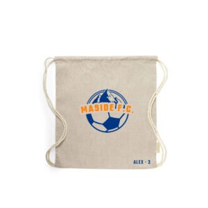 Mochila de Tela Modelo Fútbol Personalizada - Maside FC