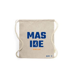 Mochila de Tela Modelo "MASIDE" Personalizada - Maside FC