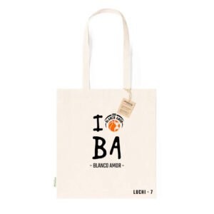 Bolsa Ecológica Modelo "LOVE"  - Blanco Amor