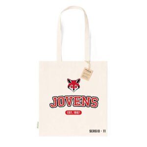 Bolsa Ecológica Modelo Iniciales Personalizada  - Jovens Almassèra