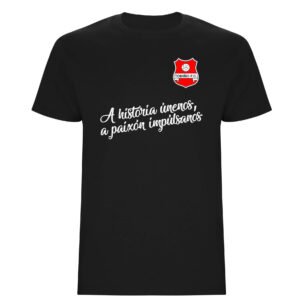 Camiseta Negra Personalizada Logo - Tomiño FC