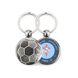 Llavero Metálico Balón Fútbol - SD San Lázaro