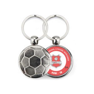 Llavero Metálico Balón Fútbol - Tomiño FC