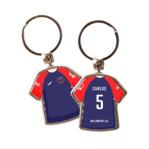Llavero Camiseta Fútbol Personalizado - Milladoiro