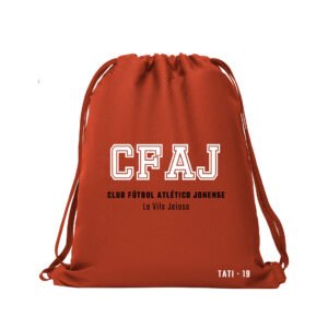 Mochila de Tela Modelo Iniciales Personalizada  - CF Atletico Jonense