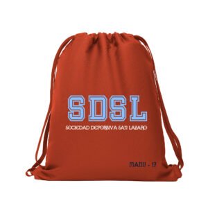 Mochila de Tela Modelo Iniciales Personalizada  - SD San Lázaro