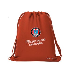Mochila de Tela Modelo Logo Personalizada  - CF Atletico Jonense
