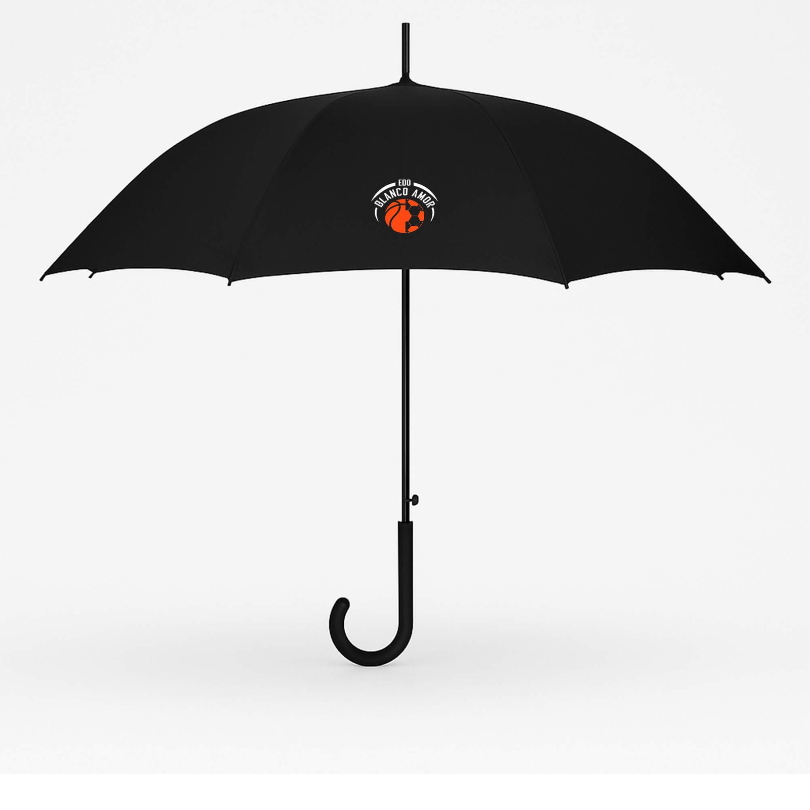 Paraguas Grande Personalizado - Blanco Amor