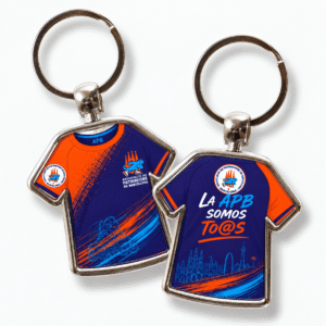 Llavero Camiseta Fútbol Personalizado - APB – Associació de patinadors de Barcelona